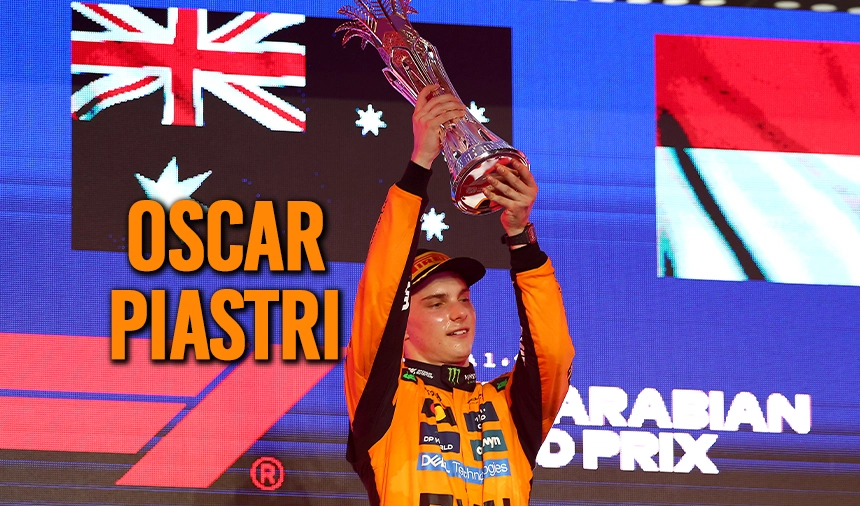 F1 Suudi Arabistan GP'sini McLaren Pilotu Oscar Piastri Kazandı