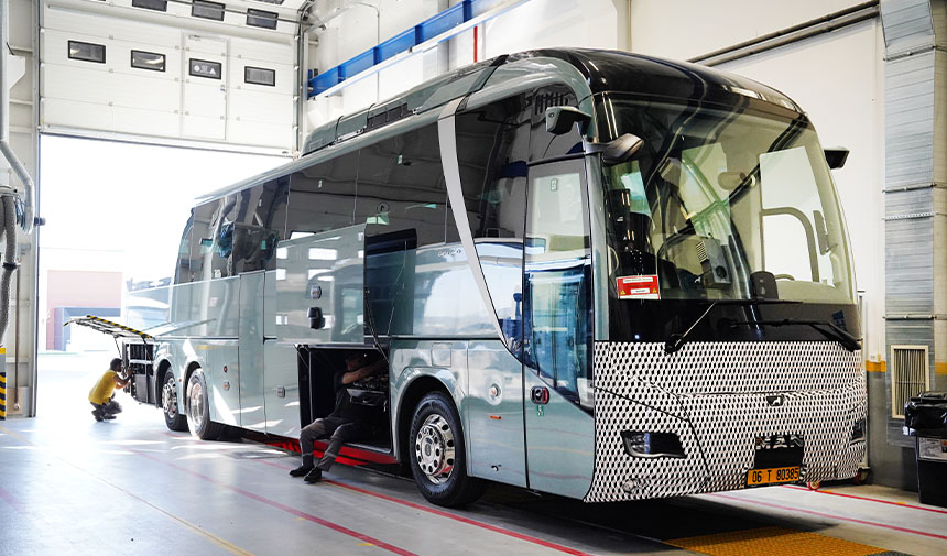 MAN yerli elektrikli otobus