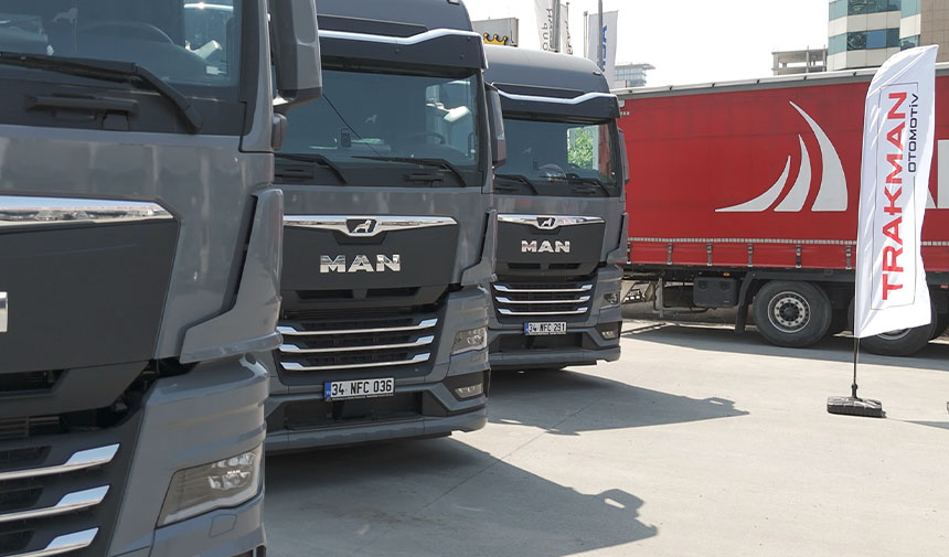 Alp Lojistik MAN teslimati