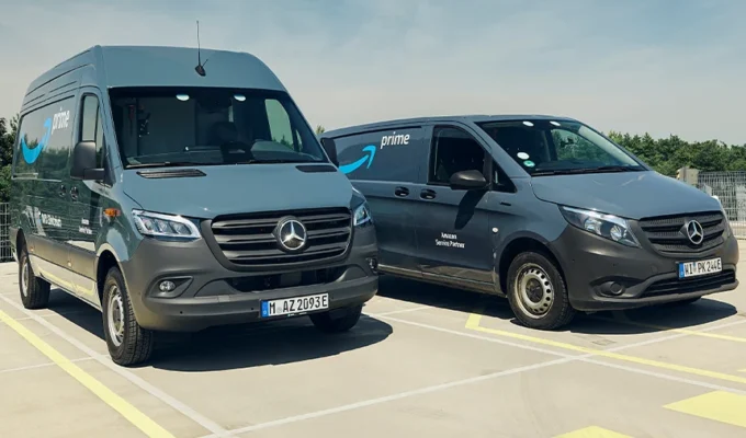 Amazon, Avrupa Lojistik Ağı İçin Mercedes-Benz’ten 5.000 Elektrikli Araç Satın Aldı
