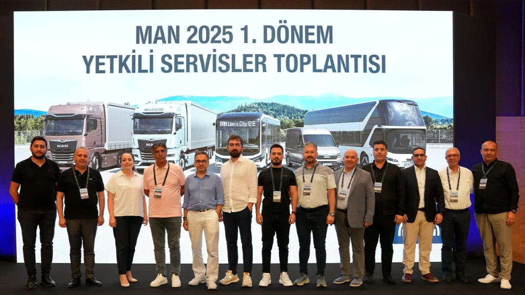 MAN 2025’in İlk Yarısını Değerlendirdi: Servis Ağında Kalite, Pazarda Güçlü Adımlar 2 MAN 2025 1. Donem Yetkili Servisler Toplantisi