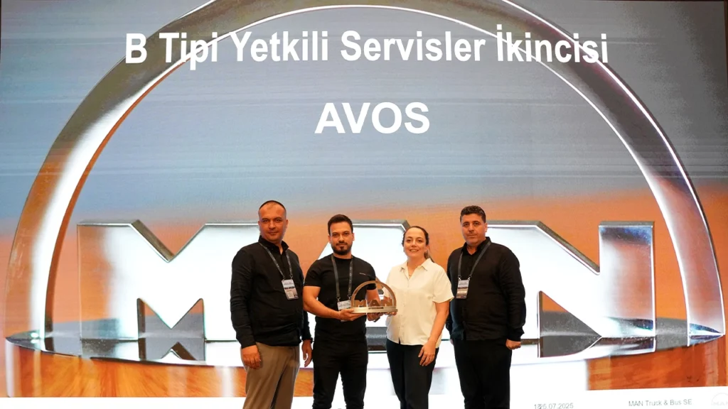 MAN 2025’in İlk Yarısını Değerlendirdi: Servis Ağında Kalite, Pazarda Güçlü Adımlar 4 MAN B Tipi Yetkili Servisler Ikincisi AVOS