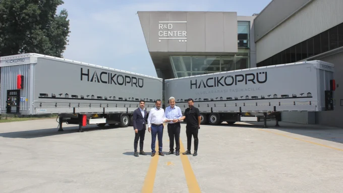 Tirsan Treylerden Hacikopru Uluslararasi Tasimaciliga Multi Ride Teslimati