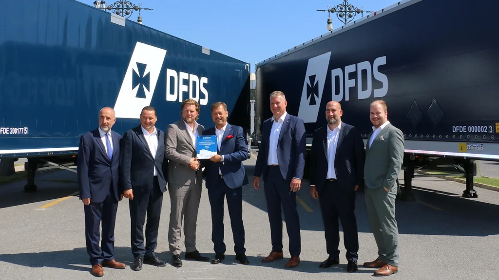 Kroneden DFDSe Treyler teslimati