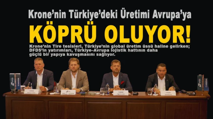 Krone, DFDS’e 1.050 Treyler Teslim Etti!