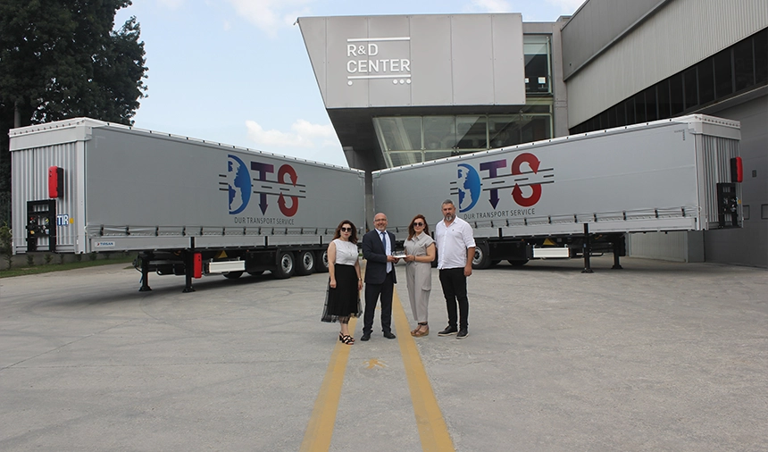 DTS Lojistik 10 Yeni Tirsan Treyler ile Filosunu Guclendirdi