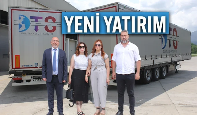 DTS Lojistik 10 adet Tirsan Tenteli Perdeli Multi Ride treyler ile filosunu guclendirdi. Teslimat Tirsanin Adapazari Mega Kampusunde gerceklestirildi