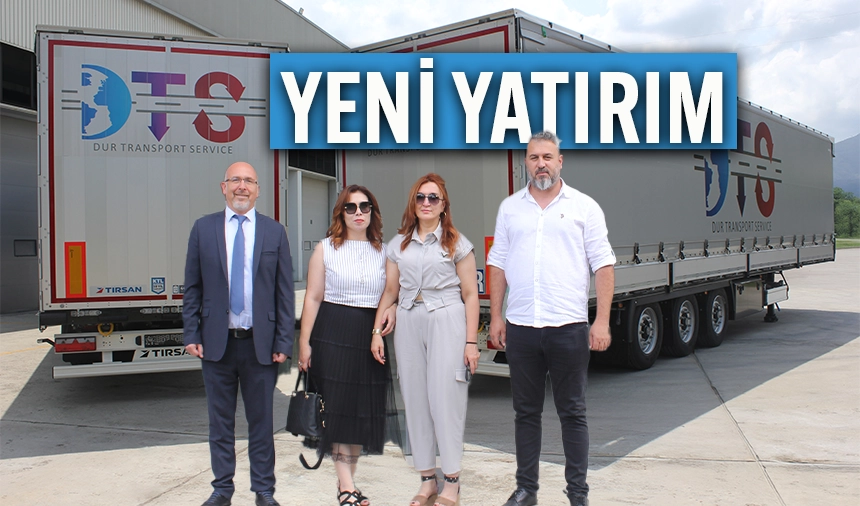 DTS Lojistik 10 adet Tirsan Tenteli Perdeli Multi Ride treyler ile filosunu guclendirdi. Teslimat Tirsanin Adapazari Mega Kampusunde gerceklestirildi