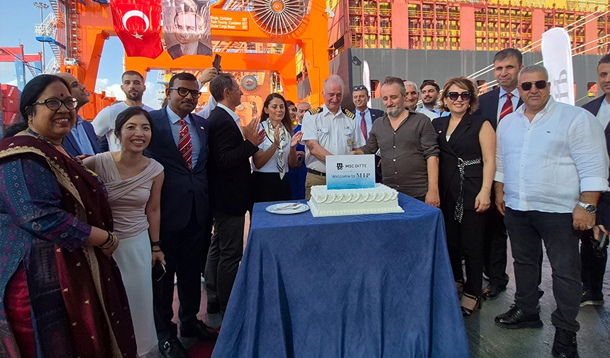 Mersin Limani kutlama