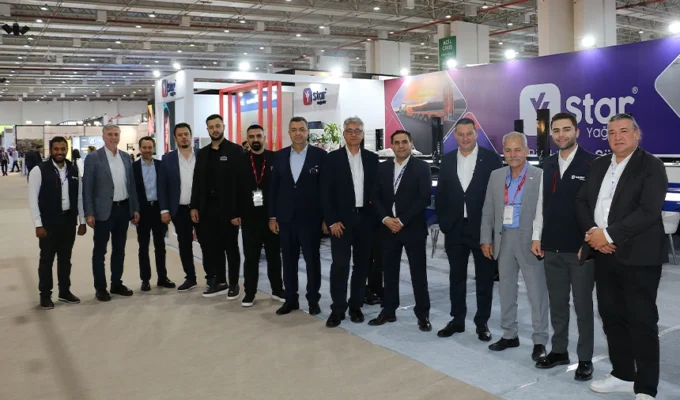 TREDER uyeleri LOGISTECH Fuarinda Star Yagcilar Treyler Standi