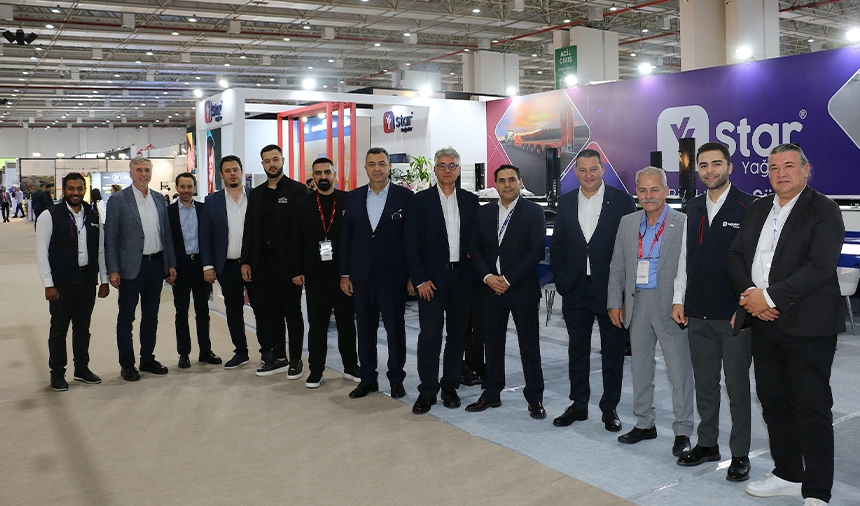 TREDER uyeleri LOGISTECH Fuarinda Star Yagcilar Treyler Standi
