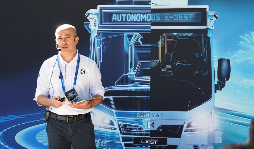 Karsan, Otonom e-JEST ile Amerika’dan İlk 10 Araçlık Siparişini Aldı! 4 Karsan CCO Deniz Cetin
