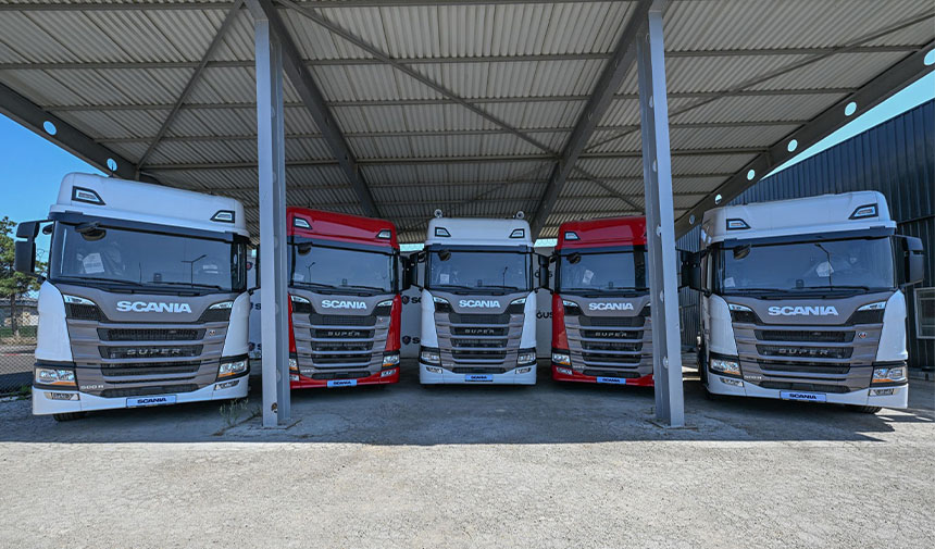 Scania Guler Nakliyat teslimat