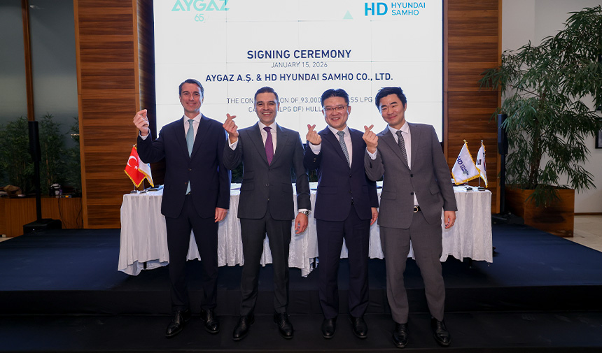 Aygaz Hyundai gemi anlasmasi