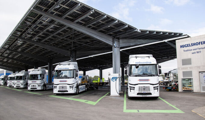 Elektrikli Renault Trucks Hugelshofer