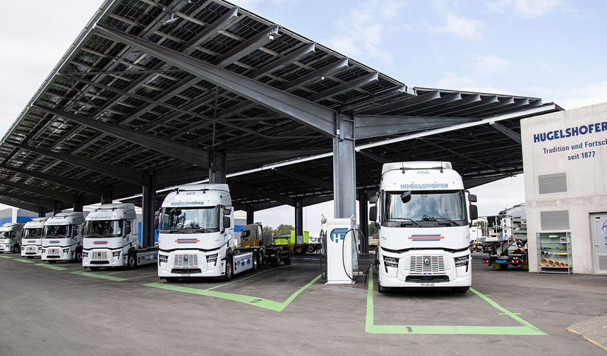 Elektrikli Renault Trucks Hugelshofer