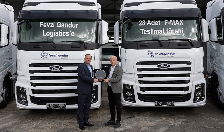Fevzi Gandur Ford F Max teslimati 1