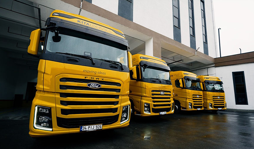 Kıta Logistics Filosunu 31 Adet Yeni F-MAX GEN2 Güçlendirdi 2 Kita Lojistik Ford Trucks teslimat 1
