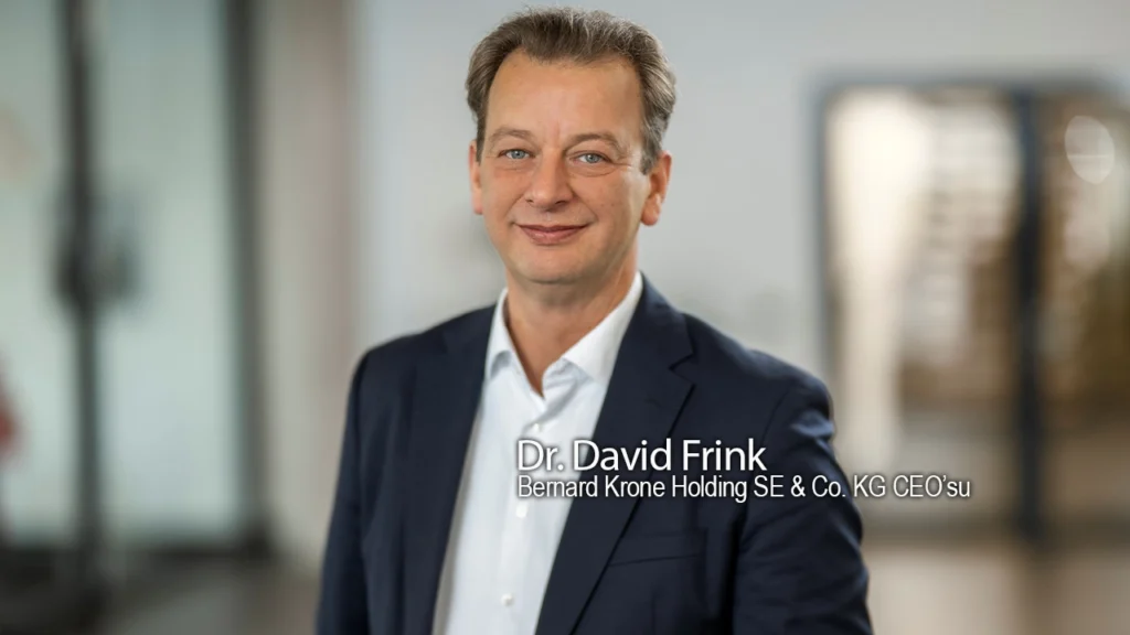Krone Grubu’ndan Zor Yılda 2,3 Milyar Euro'luk Performans 3 Bernard Krone Holding SE Co. KG CEOsu Dr. David Frink