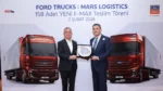 Ford Truckstan Mars Logisticse 158 Adet Yeni F MAX Teslimati