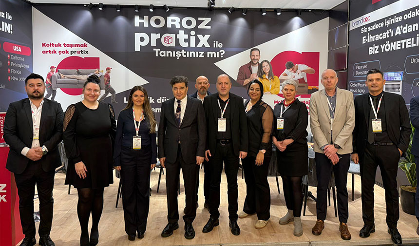 Horoz Lojistik, Büyük Hacimli Ürün Lojistiği Hizmetlerini Mobilya Fuarı'nda Tanıttı 2 Horoz Lojistik 2