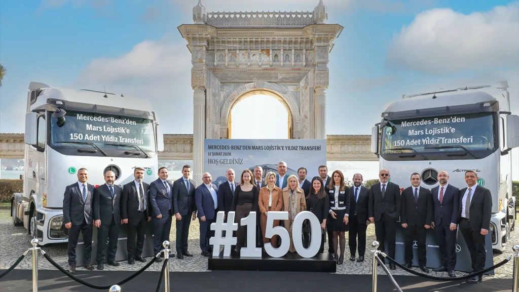 Mercedes Benz Turkten Mars Lojistike 150 Adet Actros L ProCab