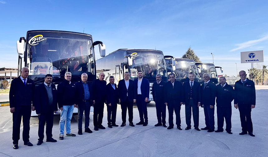 TEMSA, 2026 Yılının İlk Teslimatlarını Gerçekleştirdi 3 Temsa teslimat 3