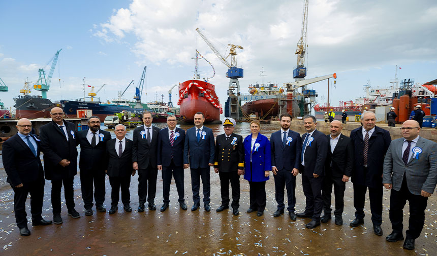 Petrol Ofisi’nin Sıfır Emisyonlu Tankeri WOLF 1 Denize İndirildi 2 Wolf 1 toren