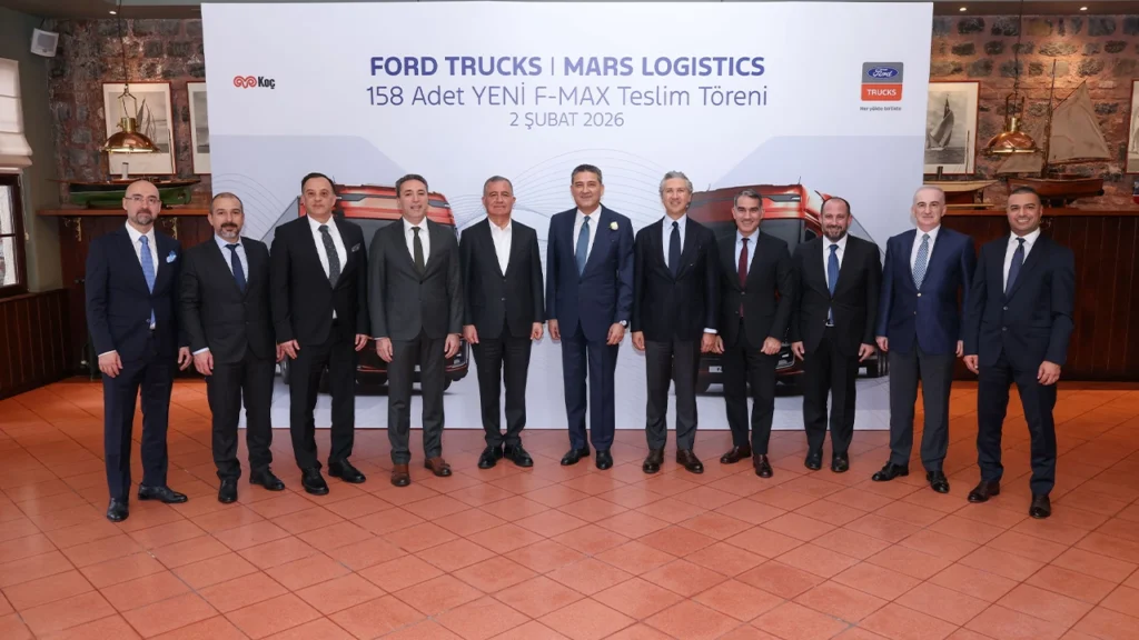 Ford Trucks'tan Mars Logistics'e 158 Adet Yeni F-MAX Teslimatı 4 Yeni F MAX Teslimati