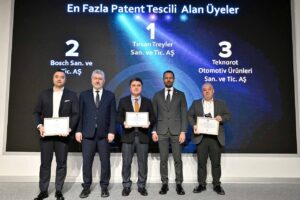 Tırsan Treyler'e Taşıt Araçları Tedarik Sanayicileri Derneği’nden Başarı Ödülü 21 TAYSAD en fazla patent tescil edenler
