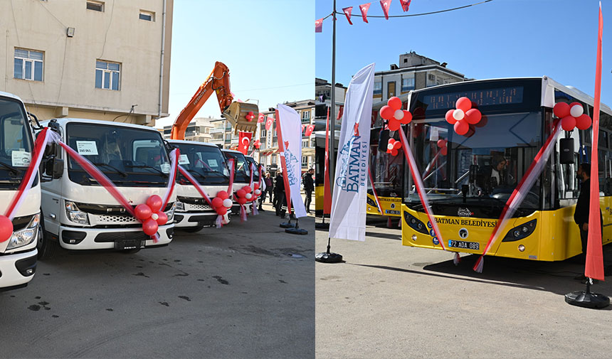 batman belediyesi Temsa teslimati