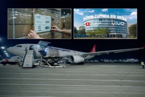 vivo'nun Hassas Elektronikleri Turkish Cargo ile Taşınacak 16 turkish cargo vivo is birligi