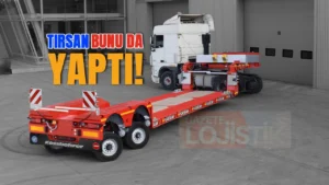 Bu Treyler 60 Derece Donuyor Tirsanin Yeni Low Loaderi Sahada