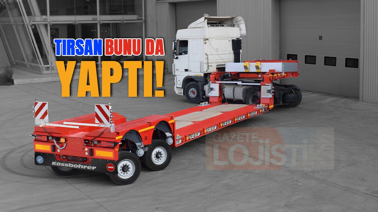 Bu Treyler 60 Derece Donuyor Tirsanin Yeni Low Loaderi Sahada