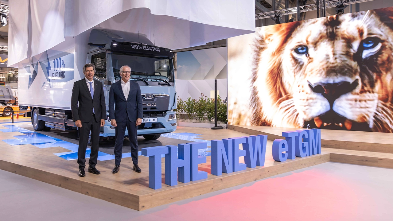 MAN eTGM elektrikli kamyon 2026 Transpotec Logitec Fuari