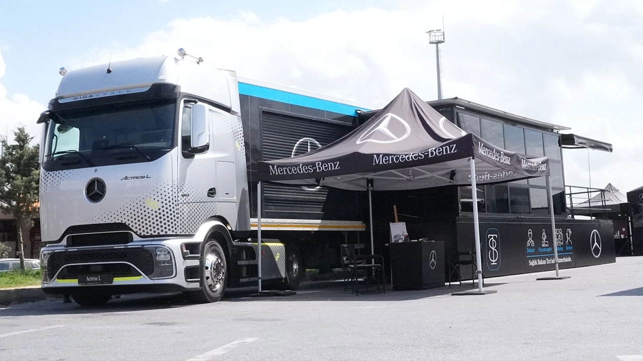 Mercedes Benz Turk kamyon soforlerine ucretsiz saglik hizmeti