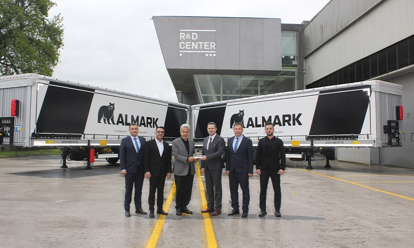 Almark Logistics Filosunu 10 Yeni Tırsan Treylerle Güçlendirdi