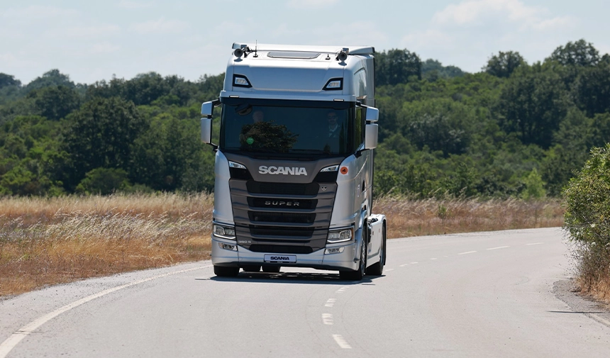 Scania Istanbulpark test surusu