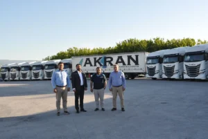 Haser Motorlu Tasitlardan Akran Lojistike 60 Adet IVECO S WAY Cekici