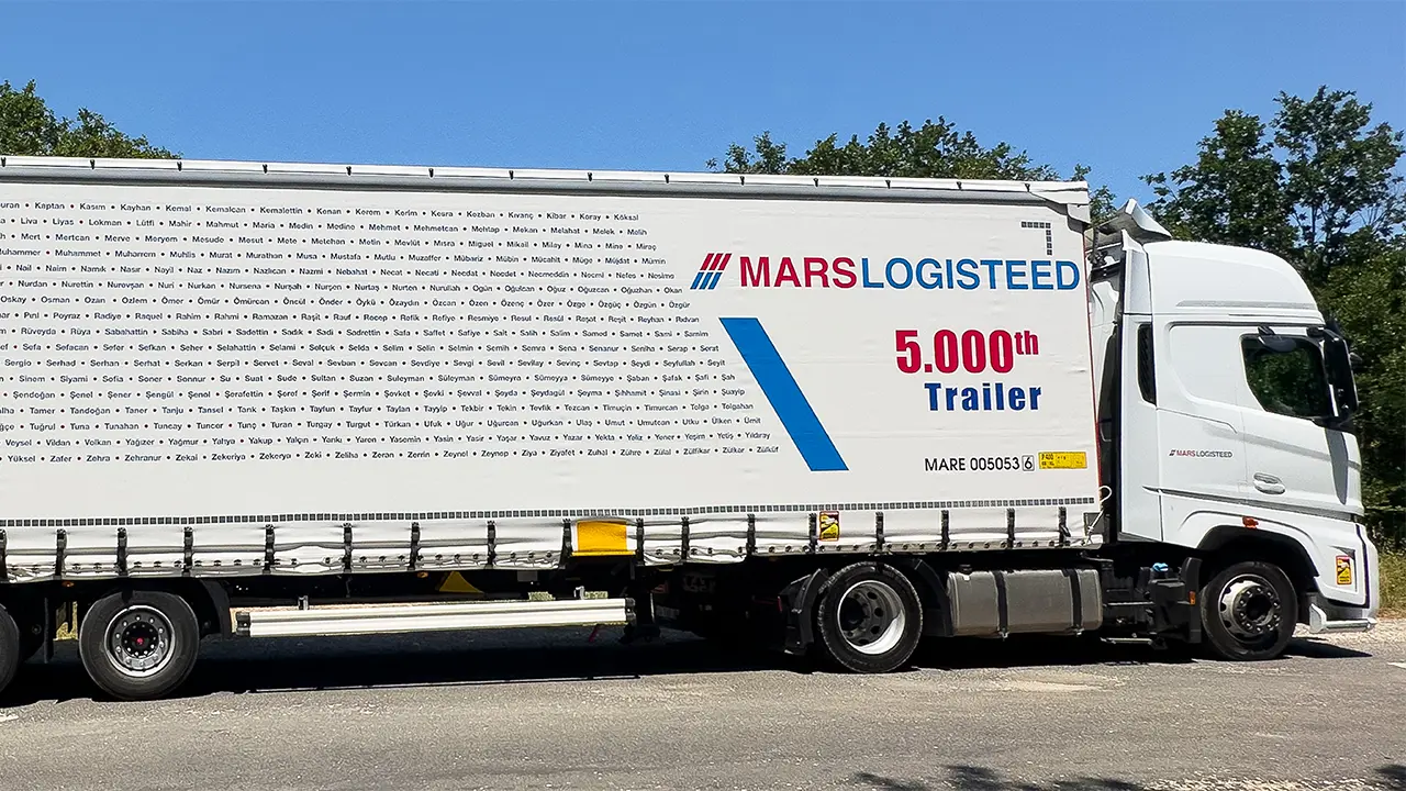 Mars Logistics 5000. Treylerini Çalışanlarının İsimleriyle Yola Çıkardı 3 Mars Logistics 2026