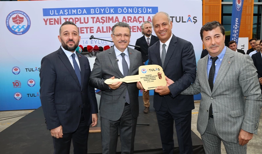 Anadolu Isuzu’dan Trabzon’a 10 Yeni Otobüs 3 isuzu trabzon teslimati